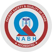 Shroff Eye centre is N.A.B.H. accredited