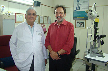 Shri Prinonay Roy at Shroff Eye Centre Hospital in Delhi