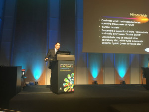 Euretina congress attended by Dr. Cyrus Shroff from Shroff Eye Centre