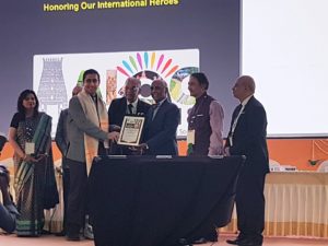 International Hero Award won by Dr. Rushad Shroff in 2018