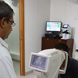 Eye Checkup Instruments at Shroff Eye Centre Hospital Delhi NCR 