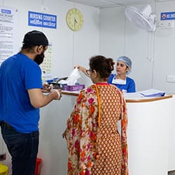 Eye Patients at Shroff Eye Centre Hospital Delhi NCR 