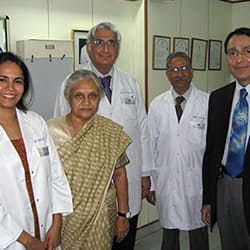 Dr. Noshir Shroff with Sheila Dixit 