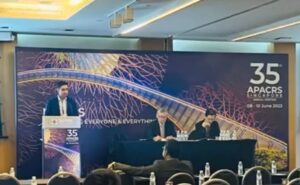 Dr. Rushad Shroff Honored with ‘Best Paper in Session’ Award