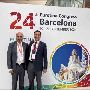 Euretina2024 in Barcelona was a great learning experience and lots of fun!