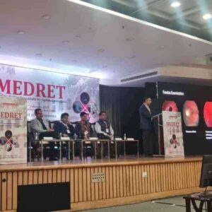 An excellent day of learning at the MedRet medical Retina conclave by Dr Shroff Charity Eye hospital.