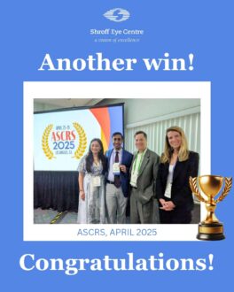 Congratulations to Dr Rushad Shroff!