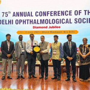 Congratulations to Dr. Cyrus Shroff on delivering the esteemed Dr. Sadhu Ram Gupta Oration at Delhi Ophthalmology Society meet.