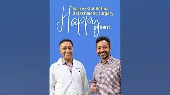 Successful Retinal Detachment Surgery #happypatient #shroffeyecentre #retina