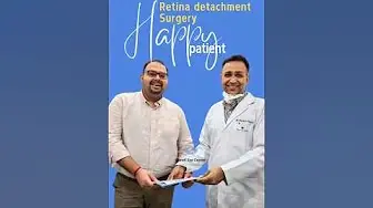 Retina detachment surgery patient review #shroffeyecentre #daraiusshroff #retinaldetachment