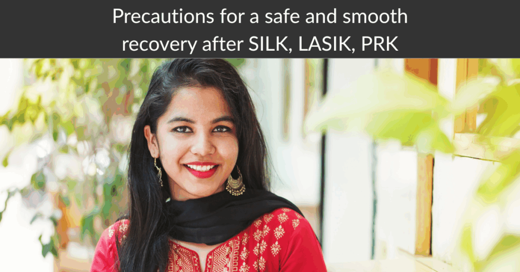 Specs Removal Aftercare: Essential precautions for a safe and smooth recovery after SILK, LASIK, PRK
